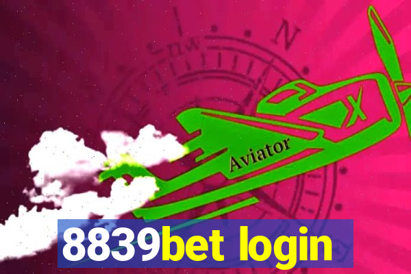 8839bet login